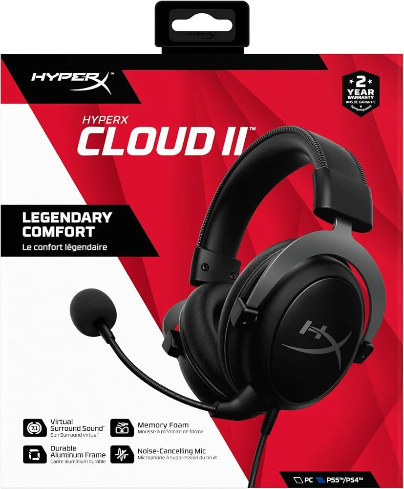 casque filaire HyperX Cloud II